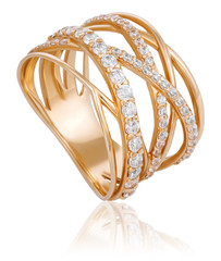 original female ring of gold