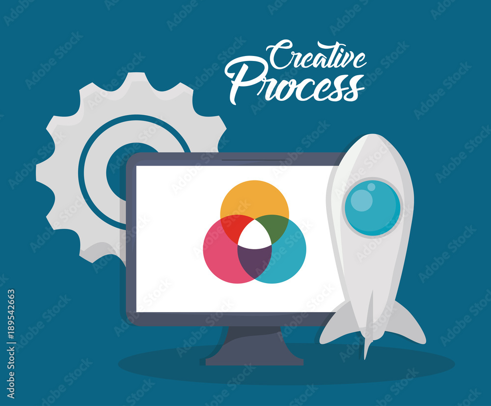 Sticker creative process design