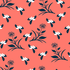 Dandelions and Blossoms Pattern