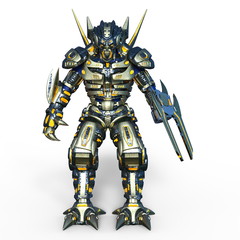 Fototapeta premium ロボット怪獣