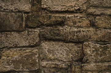 Textured block wall