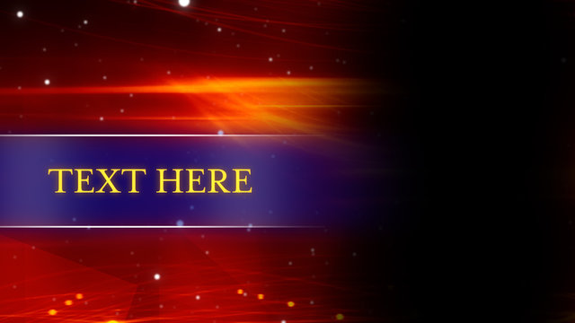 Red & Blue Glowing Lines Overlay