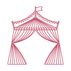 circus tent icon image
