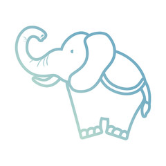 cartoon elephant icon image