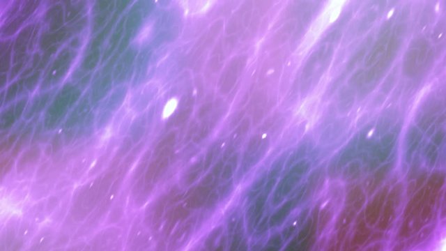 Colorful abstract cosmos nebula motion background. Seamless loop.