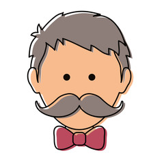 circus announcer man icon