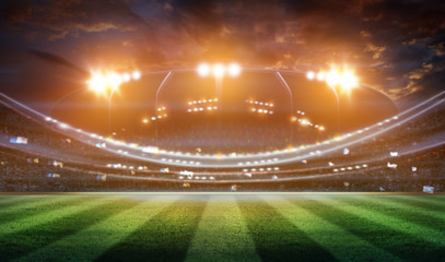 american football stadium 3D. © Kalawin