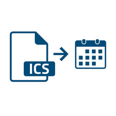 ICS Datei Kalenderimport - Termin speichern - Icon