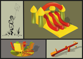 attractions in the childrens park