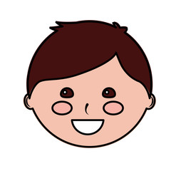 happy boy kid child icon image vector illustration design 