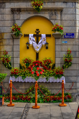 Fototapeta na wymiar Fiestas de la Cruz - Feast of the Cross,.