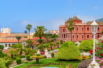 The city of La Orotava on Tenerife.