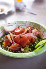Raw Fish Poke Bowl