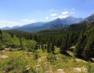 Beautiful landscape along The Louch trail
