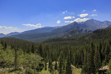 Beautiful landscape along The Louch trail