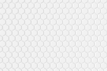 Abstract background of hexagon. 3D rendering.