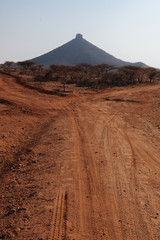 Landscape in Kenya,