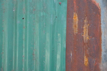 Metal sheet vintage 