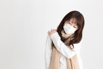 Fototapeta premium 体調不良・女性