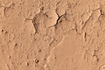 surface broken brown soil for background