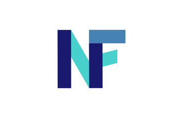 NF Ribbon Letter Logo