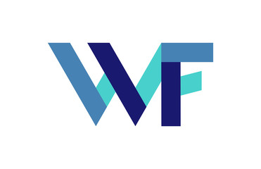 WF Ribbon Letter Logo