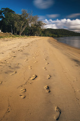 Beautiful Adams Beach on Stradbroke Island, Queensland