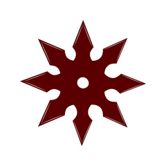 Abstract weapon silhouette