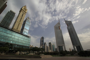Obraz premium Skyline of Dubai, UAE