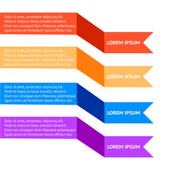 Abstract infographic background