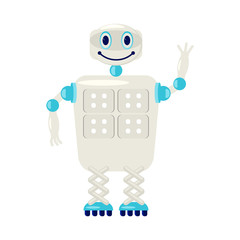 Cartoon Cute chat bot