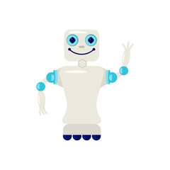 Cartoon Cute chat bot