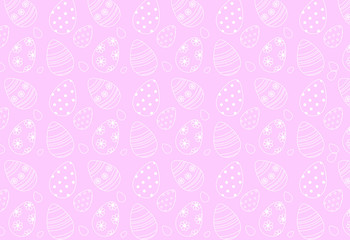 background of Easter eggs