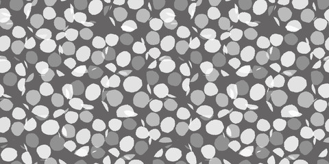 Random polkadots background. Seamless pattern.Vector. ランダムドットパターン
