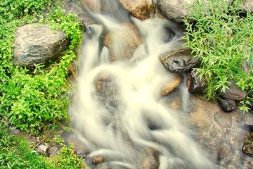mountain river landscape