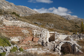 Fototapeta premium Ruins of the ancient city Sagalassos, Turkey