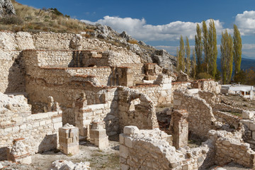 Fototapeta na wymiar Ruins of the ancient city Sagalassos, Turkey