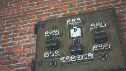 Electric Power Button Panel