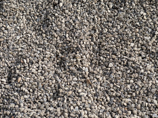 Outdoor pebbles on ground