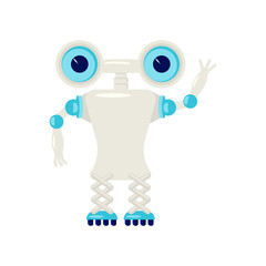 Cartoon Cute chat bot