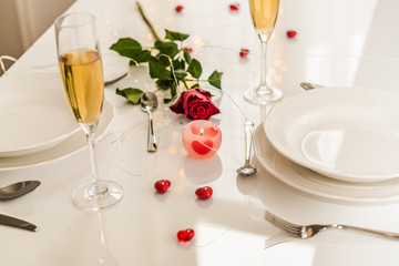 Valentine' day dinner