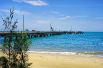 Palm Cove Jetty  in far North Queenslan Australia