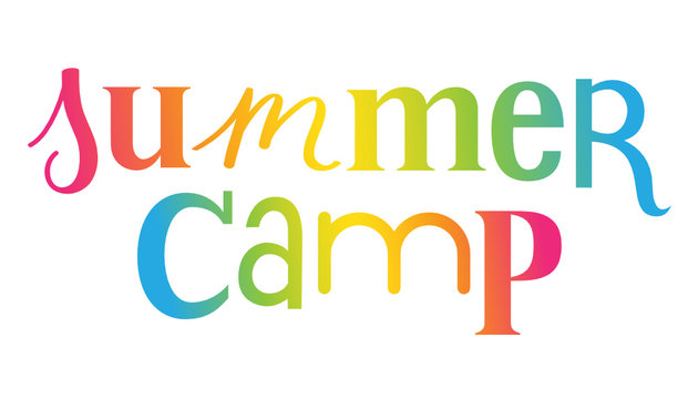 "SUMMER CAMP" Custom Letters Icon