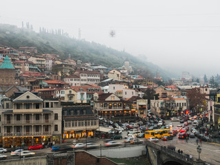 view of buildings and traffic in beautiful city in Georgia © LIGHTFIELD STUDIOS