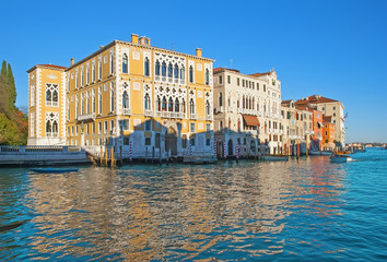 Fototapeta na wymiar Palazzo Cavalli-Franchetti in Venice
