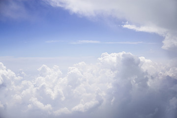 Clouds on a blue sky