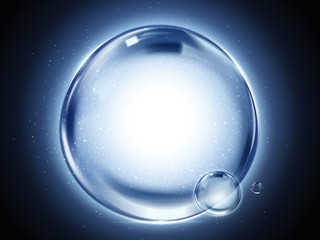 Abstract giant bubbles element