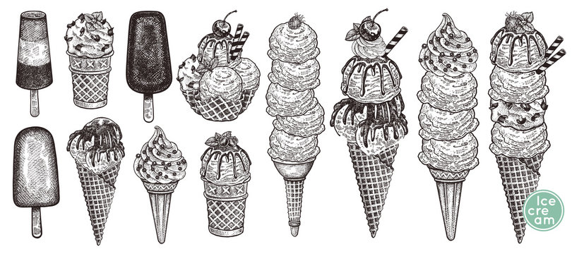 Ice Cream Set.