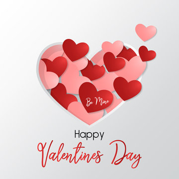 Happy Valentines Day Greeting Symbol Template