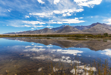 LEH, JAMMU & KASHMIR - INDIA - along the Indus Valley, right at the border with Pakistan and China, between monasteries, rivers, lakes, and blue skies
